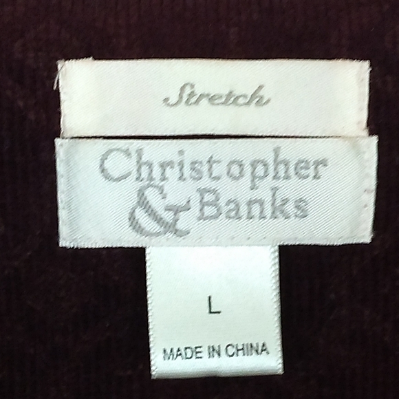 NWOT lightweight Jacket, Wine/burgundy color, L - Picture 3 of 7